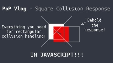 Square Collision Response in Javascript!