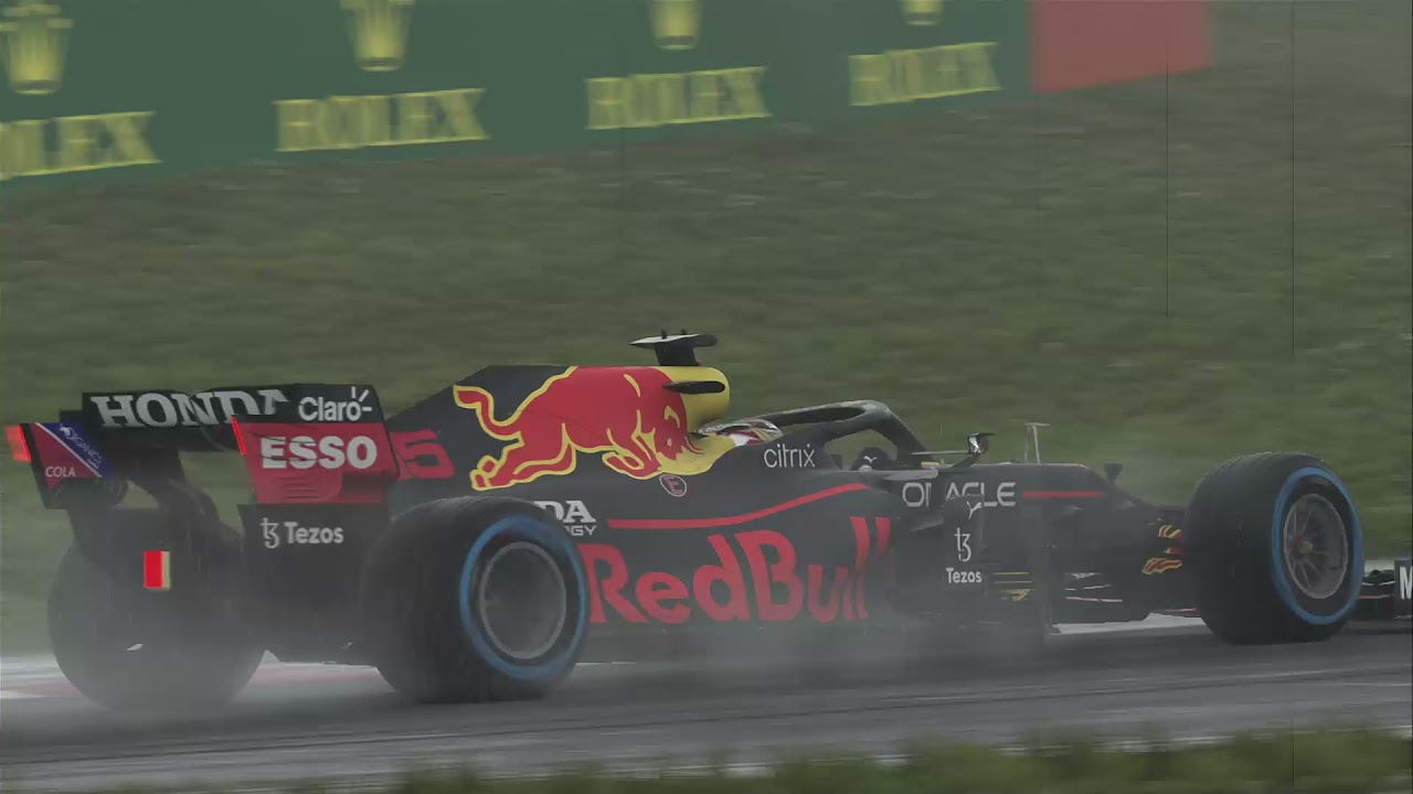 F1 2021 Spain (Wet) Hot Lap (