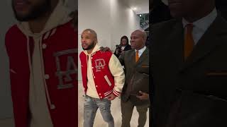 HES HERE!! Chris Eubank Sr Arrives With Jr For Benn Rematch Press Conference