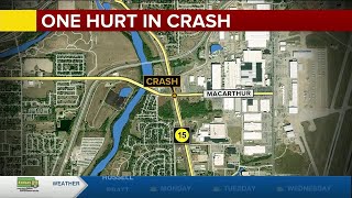 One person critically hurt in Monday morning crash