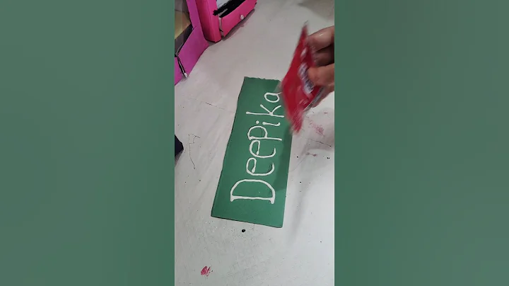 name art #art #diy #ytshorts #diycrafts