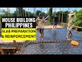 House Building PHILIPPINES | Wk 8 Slab Preparation & Reinforcement | Retired OFW