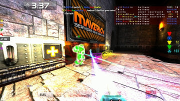 Quake Live: Jesse (POV) Freeze Tag on Overkill 6/19/18