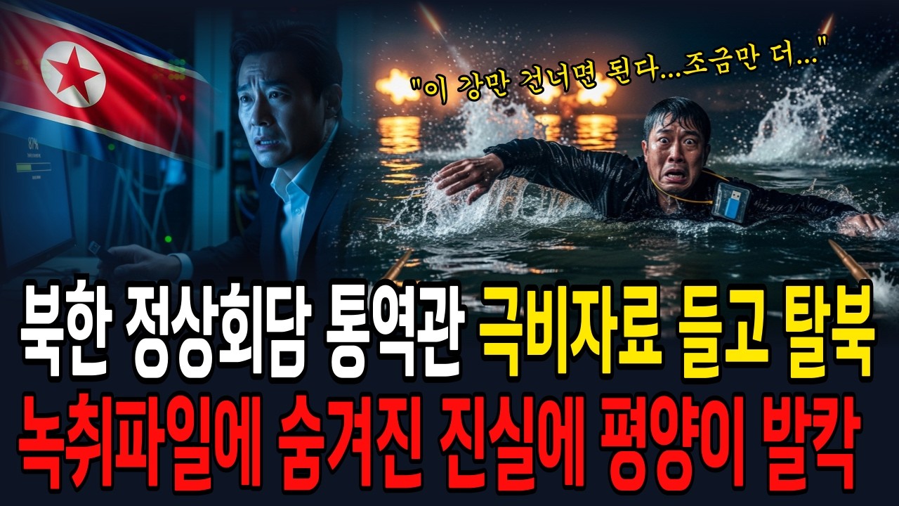 북한 최고위 통역관 충격 탈북… 정상회담 비화 담긴 녹취파일 공개되나? | 노후사연 | 오디오북