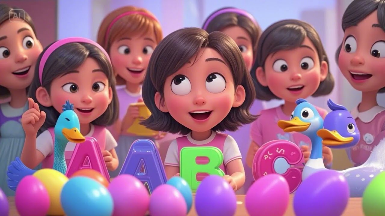 Ducks and Eggs: Learn the Alphabet with Quacking Fun!