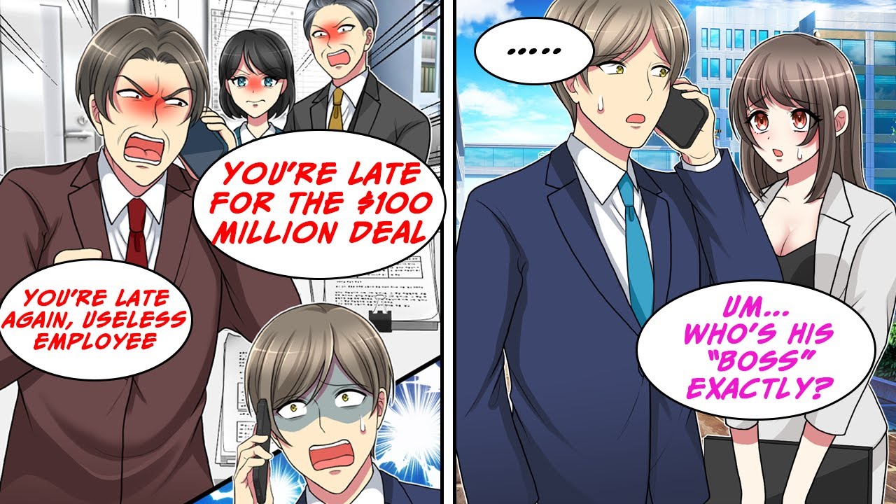 [Manga Dub] They yelled at Me for missing a deal, but I'm the CEO they called...!? [RomCom]