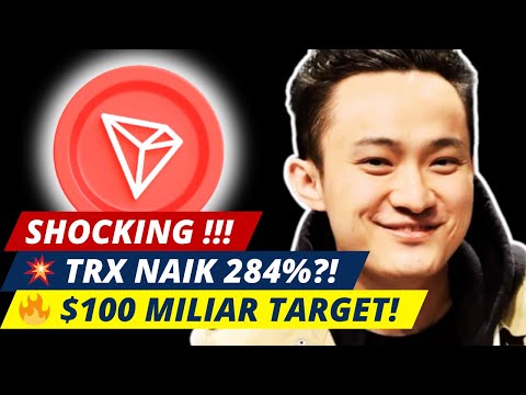 💥 TRON (TRX) SIAP MELEDAK 284%?! 😱 PROYEKSI $100 MILIAR BIKIN DUNIA KRIPTO GEMPAR! 🔥