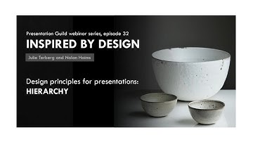 [PREVIEW] Inspired by Design 32: Design Principles for Presentations: Hierarchy
