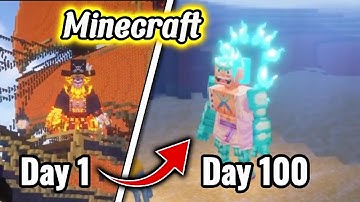 100 Ngày trờ thành Luffy Kim Cương đánh bại tên Râu Đen Dung Nham trong Minecraft