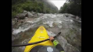 Teva Extreme outdoor games, Val Chiusella Kayak training.