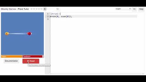 Blockly Games - Pond Tutor - Level 6