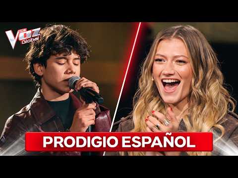 14-Year-Old SPANISH Prodigy Sang “Mercy” Like a GROWN STAR?! | Fabio | The Voice Kids [4K]