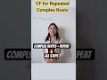 CF for Complex Repeated Roots | Complete Solution in One Video #swatimathematics