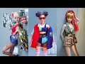 Barbie Makeover Transformations ~ 20 DIY Miniature Ideas for Barbie ~ Harley Quinn, JESSI, LISA