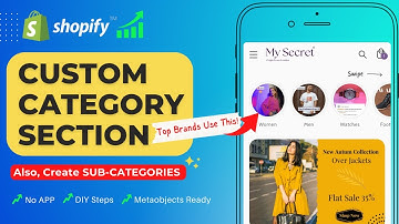Create Trending Shopify Custom Category Section 🤐 | Shopify Circle Menu | No App | Paid Code file