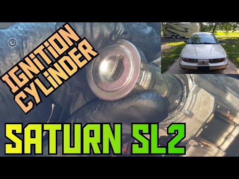How to replace the ignition lock cylinder on a 2000 Saturn SL2