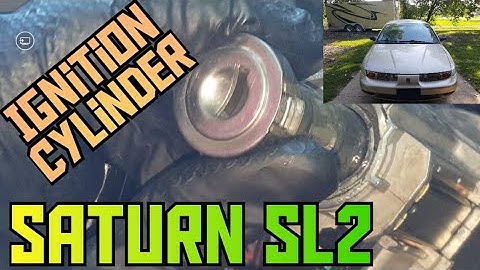 How to replace the ignition lock cylinder on a 2000 Saturn SL2
