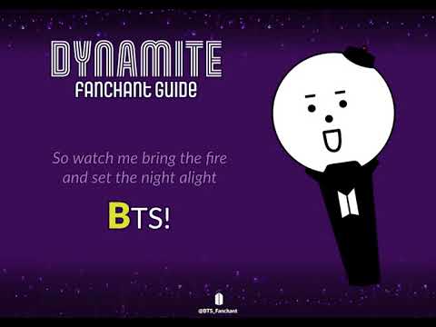 [ FANCHANT GUIDE ] BTS  - Dynamite