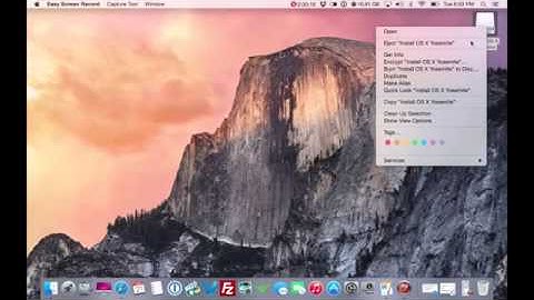Mac OS X Yosemite Clean Install