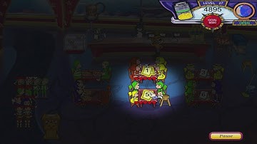 Diner Dash 3: Flo on the Go Walkthrough - Level #27 - Submarine - NightTime