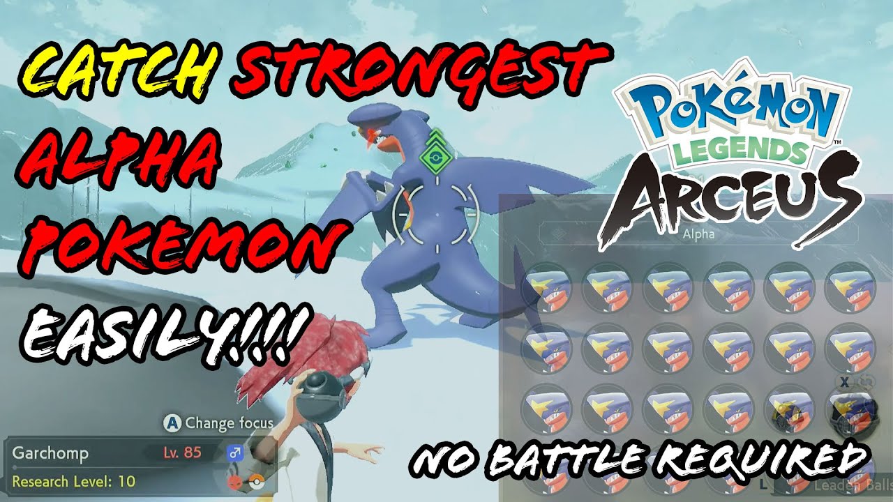Most Powerful Alpha Pokemon