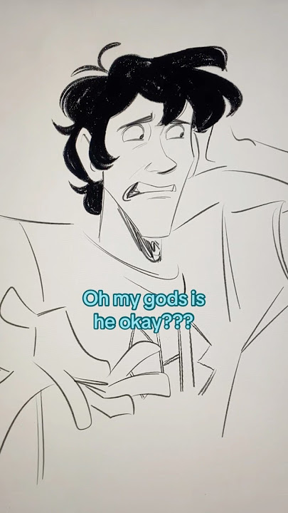 Percy probably at some point #percyjackson #pjo #epic #epicthemusical #greekmythology  #animation