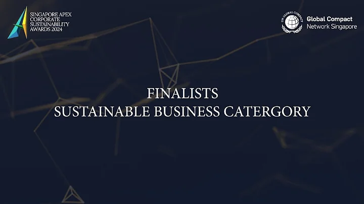 Meet the Finalists of the 2024 Apex Awards - Sustainable Business Category
