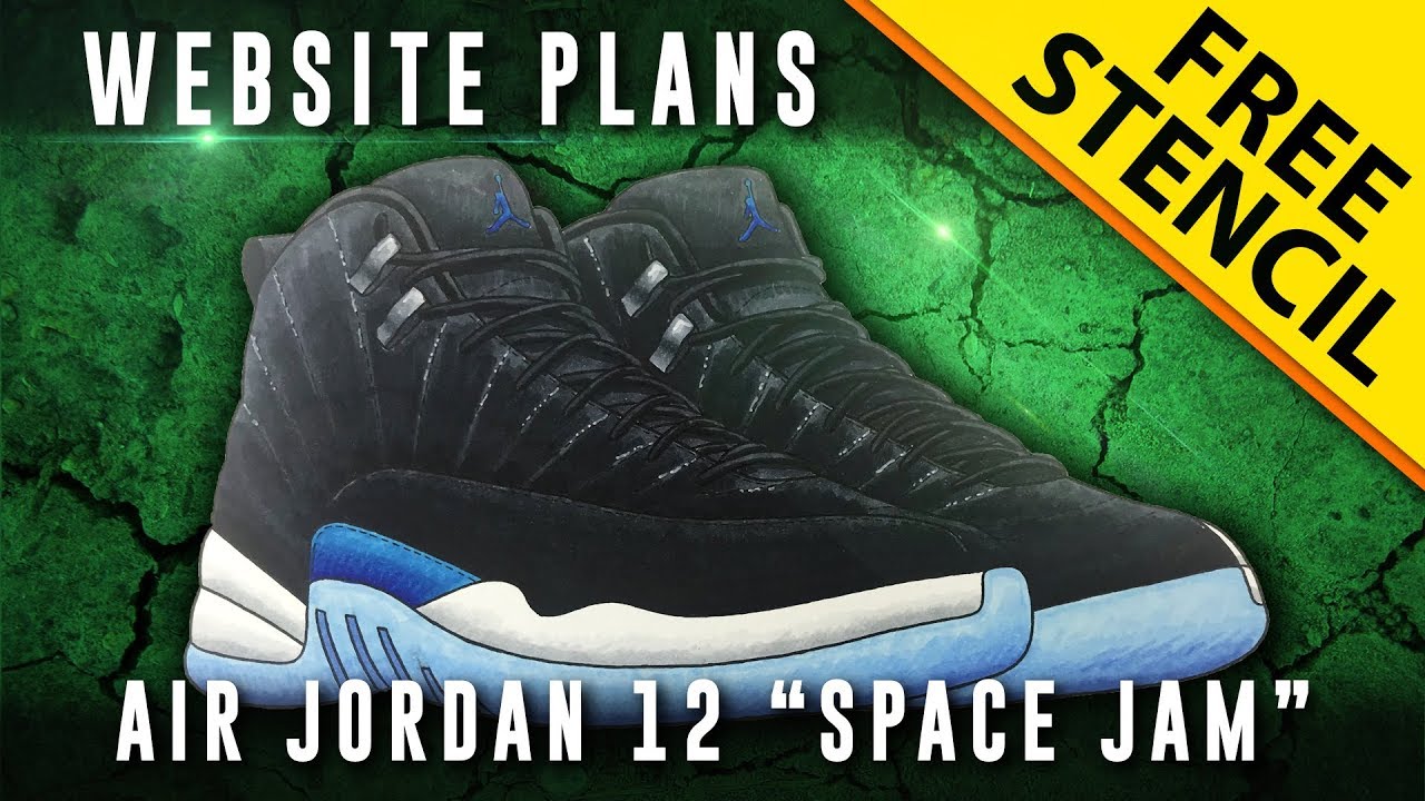 jordan 12 space jam