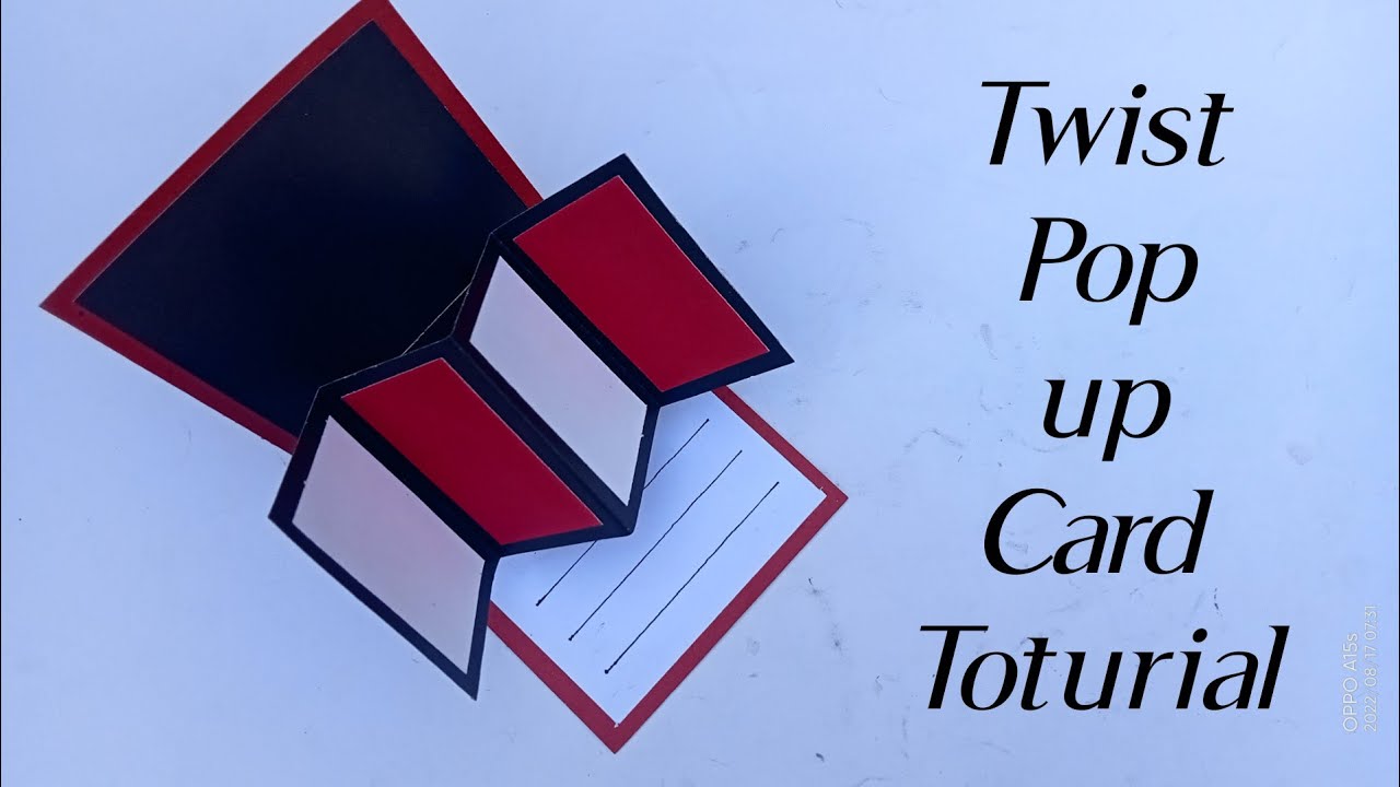 How to make twist & Pop up Card ¶ Love card ¶ card for scrapbook ...