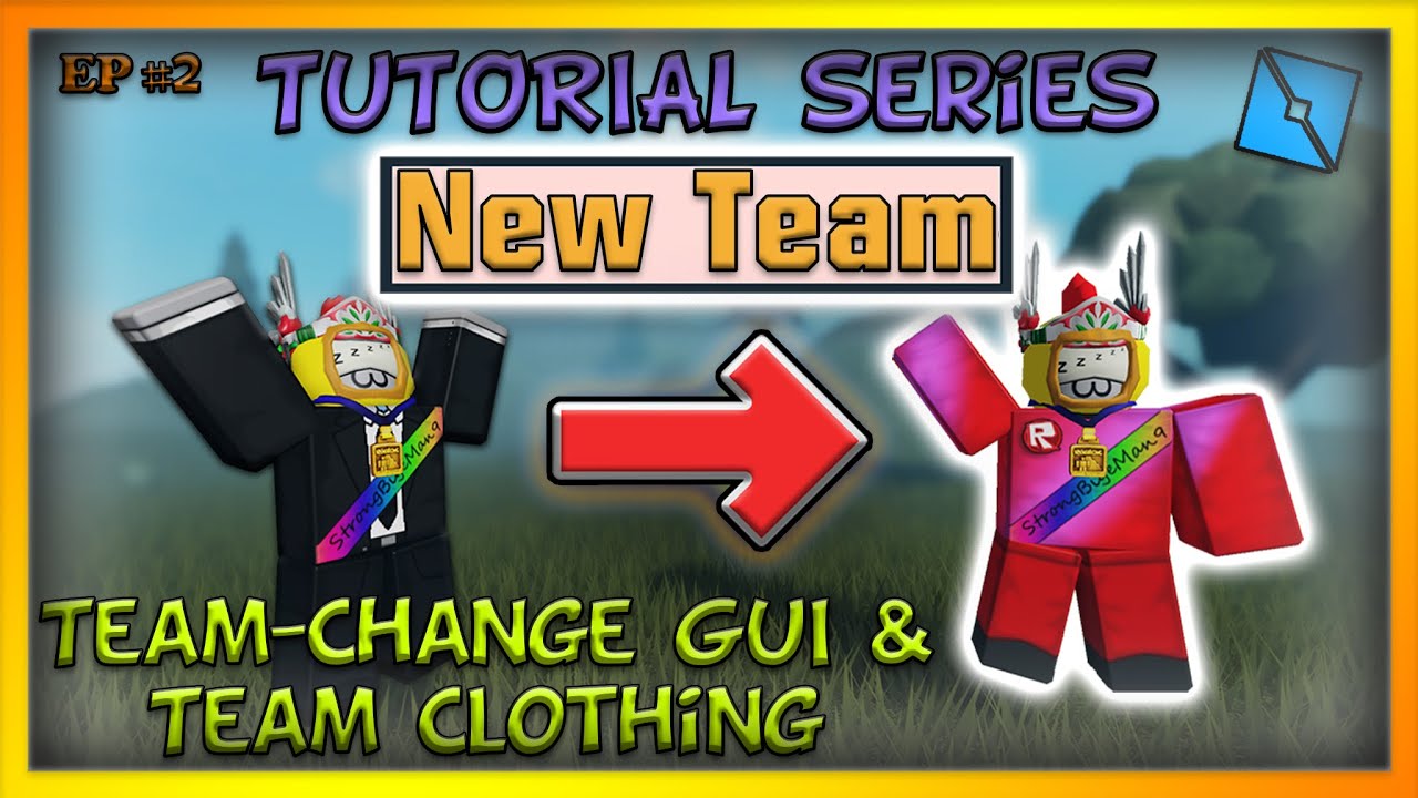 Ep 2 Team Change Gui Team Clothing Includes Group Only Team Changing Roblox Studio Tutorial Youtube - how to create team clothes on roblox studios