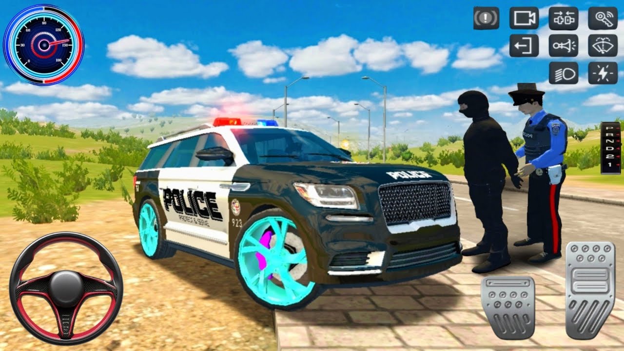 محاكي ألقياده سيارة شرطة العاب شرطة العاب سيارات العاب اندرويد Android Gameplay Police Sim 2022