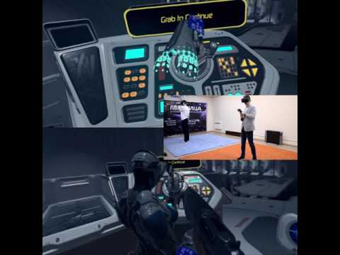 Морфиус и кибер-джедай против толпы роботов! Raw Data VR