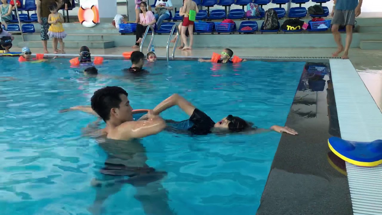 Kỹ thuật tay thở trong bơi sải. - YouTube
