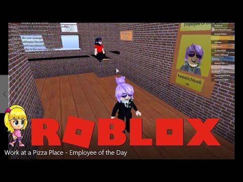 Manager Work At A Pizza Place Employee Of The Day Roblox Youtube - roblox work at a pizza place controls