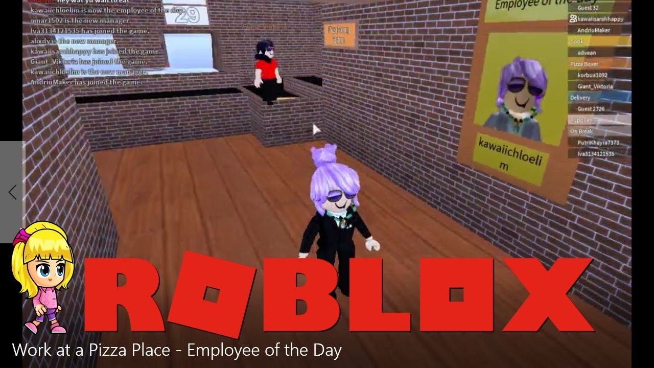 Roblox How To Hack Work At A Pizza Place