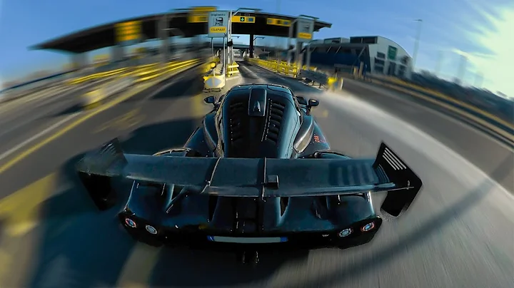 on the HIGHWAY with a LE MANS CAR - RADICAL RXC 500 TURBO