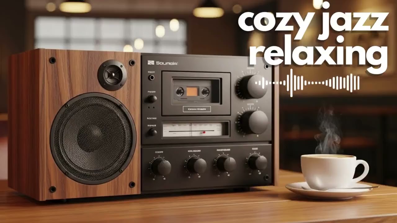 Late Evening Cozy Jazz Playlist 🌙 Relaxing Cafe Jazz