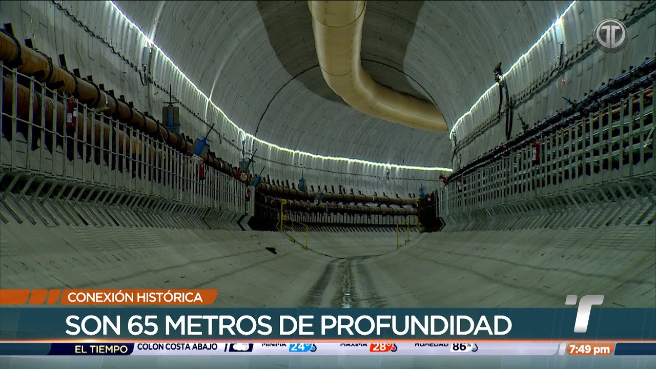 Conexión histórica, tuneladora Panamá hace historia