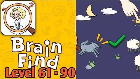 Brain find game level 61 - 90