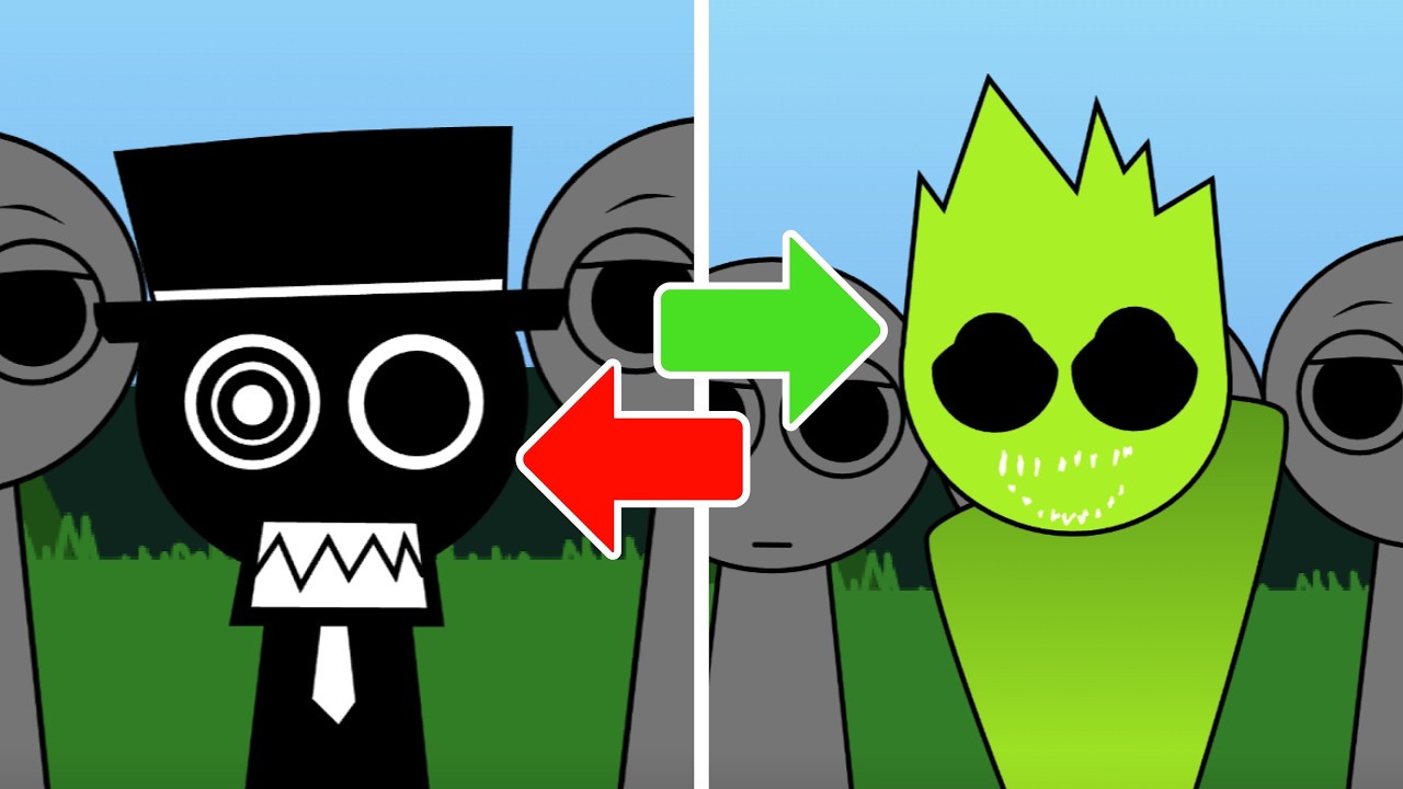 Sprunki Retake But Swapped 2 | New Mod