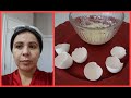 Mascarilla con la cascara y membrana del huevo 🐓 Para rejuvenecer la piel 😮 🌷