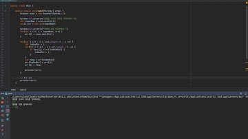 자바(Java)로 만든 선택정렬(Selection Sort)