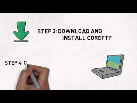 how to use coreFTP - Links and Clicks