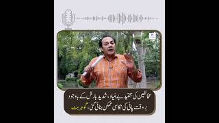 Rain Management Success In Lahore No Waterlogging Anywhere