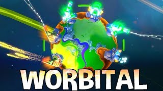 Amazing Space Tower Defense Game! - Worbital Gameplay screenshot 2