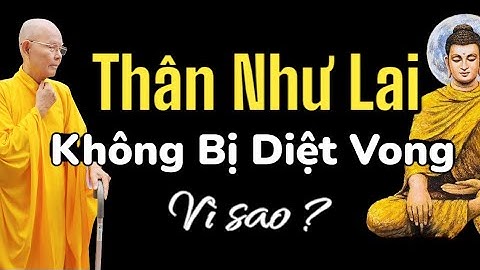 Thân Như Lai Không Bị Diệt Vong | Trích đoạn Đại Bát Niết Bàn - HT.Từ Thông
