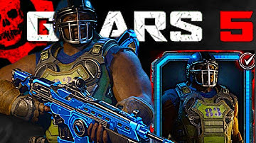 GEARS 5 Characters Gameplay - HIVEBUSTER COLE Character Skin Multiplayer Gameplay!