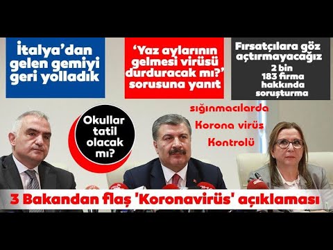 KORONA VİRÜSÜ SON DAKİKA HABERLERİ SIĞINMACILARIN KONTROLÜ DÜNYADA CORONA VIRUS HAKKINDA GÜNCEL