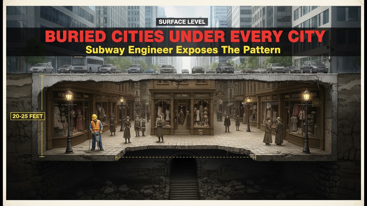 I'm a Subway Engineer — Every Major City Has a Buried City 20 Feet Down