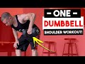 ONE Dumbbell Shoulder Workout for Men (Workouts with ONE Dumbbell) | Single Dumbbell Exercises